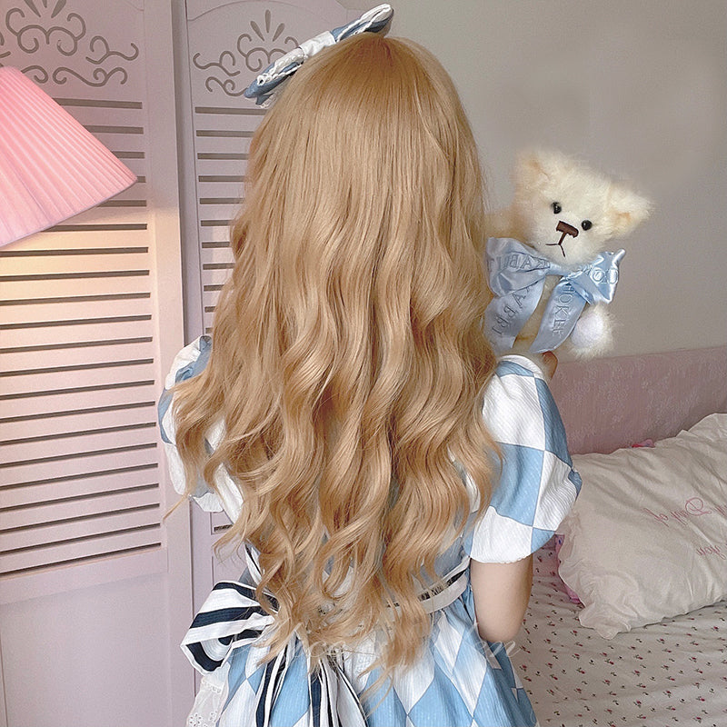 Nibimi Lolita Harajuku long curly JK wig NM2854
