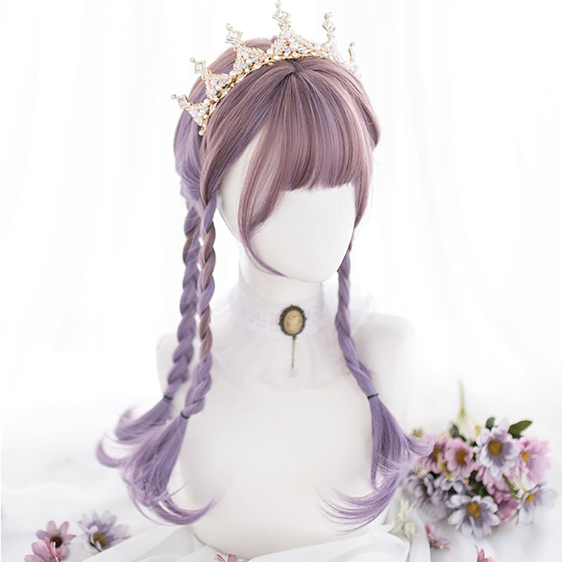 Nibimi Lolita JK gradient long curly wig NM2994