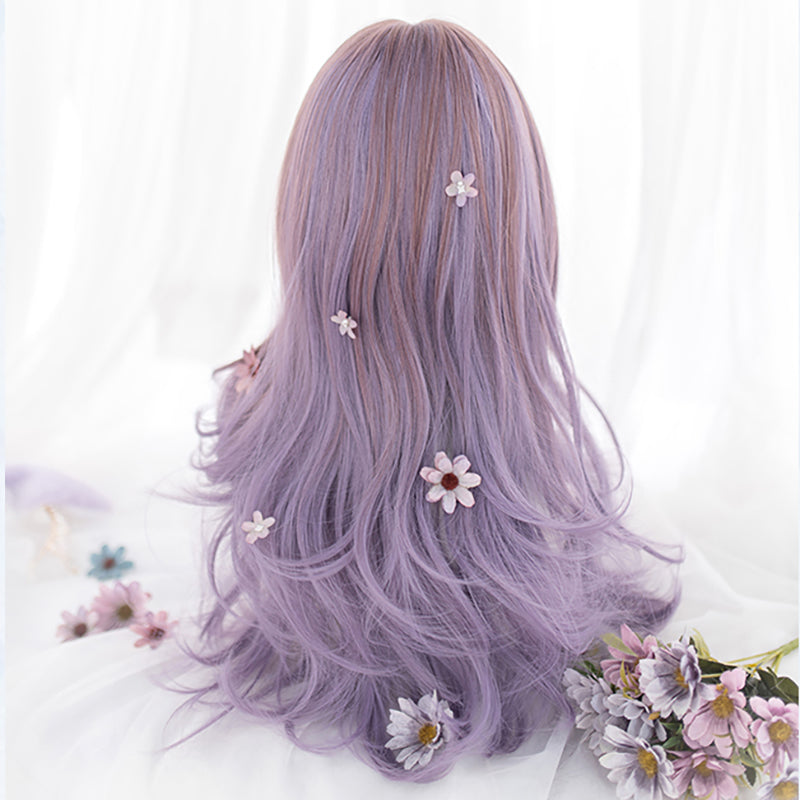 Nibimi Lolita JK gradient long curly wig NM2994