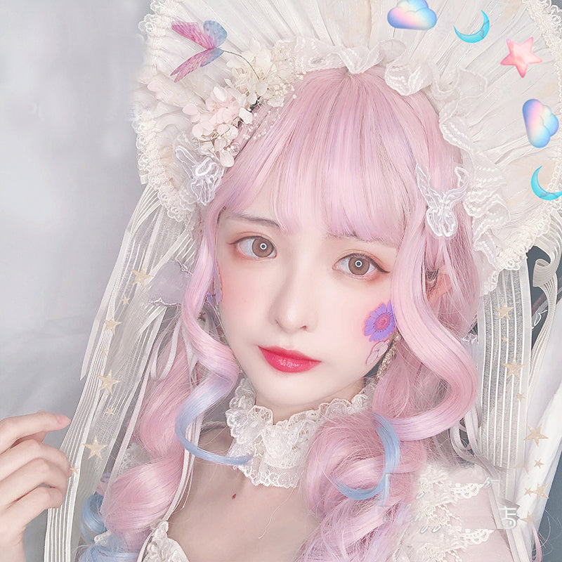 Nibimi Lolita Harajuku long curly wig NM3000